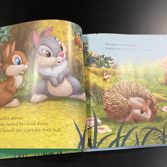 Disney Bunnies: Thumper Finds A Friend - Hardcover Children’s Book - Picture 7 of 11